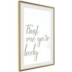 Arkiio Affisch Trust Me You're Lovely [Poster] 20x30 Poster